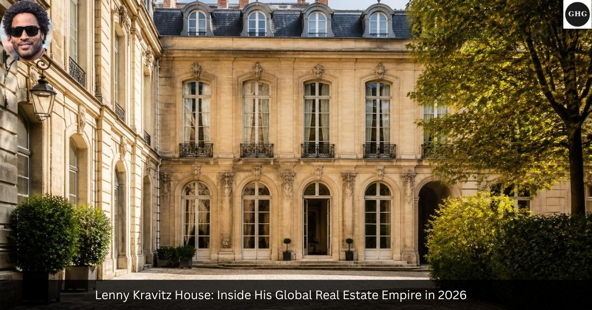 Lenny Kravitz house — Hotel de Roxie Paris townhouse, his primary residence since the early 2000s