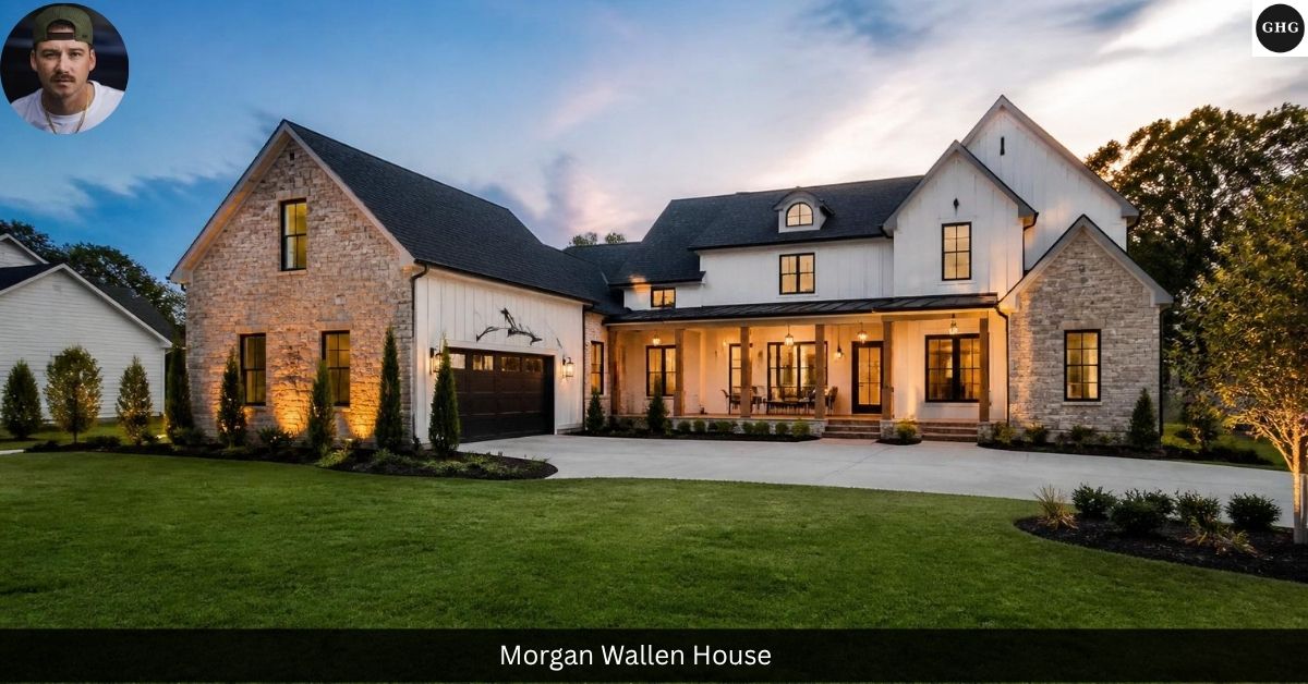 Morgan Wallen house exterior — his reported Nashville, Tennessee estate