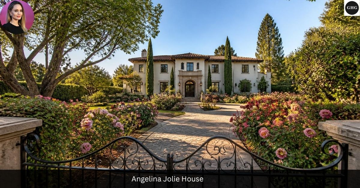 Angelina Jolie house — her Laughlin Park estate in Los Feliz, Los Angeles