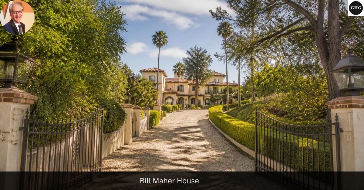 Bill Maher's Beverly Hills Post Office estate exterior