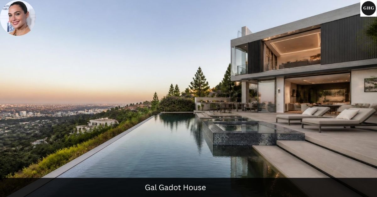 Gal Gadot house — her hilltop Beverly Crest estate in Beverly Hills, California