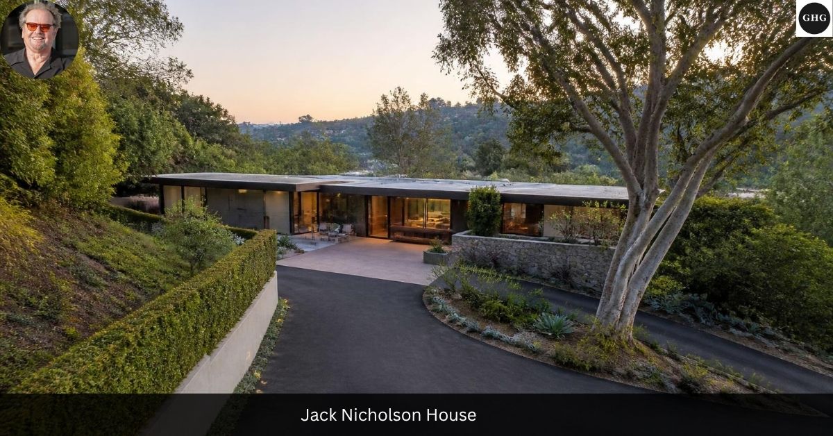 Jack Nicholson house — his longtime Mulholland Drive compound in Beverly Hills