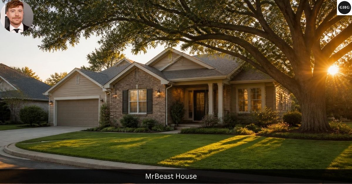 MrBeast house exterior — his $318,000 primary residence in the Windsor neighborhood of Greenville, North Carolina