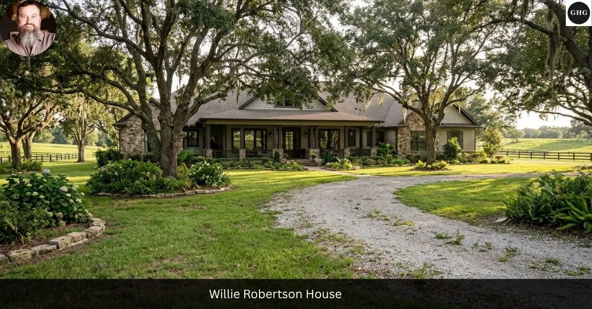 Willie Robertson house — the Robertson family compound in West Monroe, Louisiana