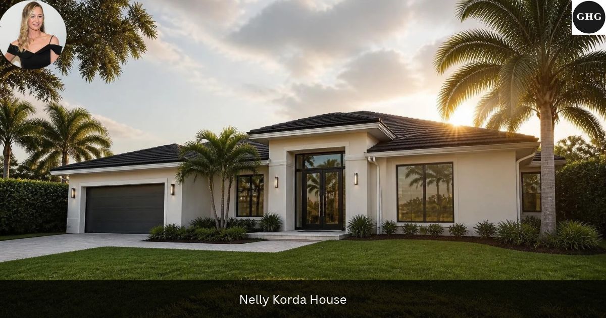 Nelly Korda house — single-story Florida coastal home illustrating the type of property in Bradenton, her hometown