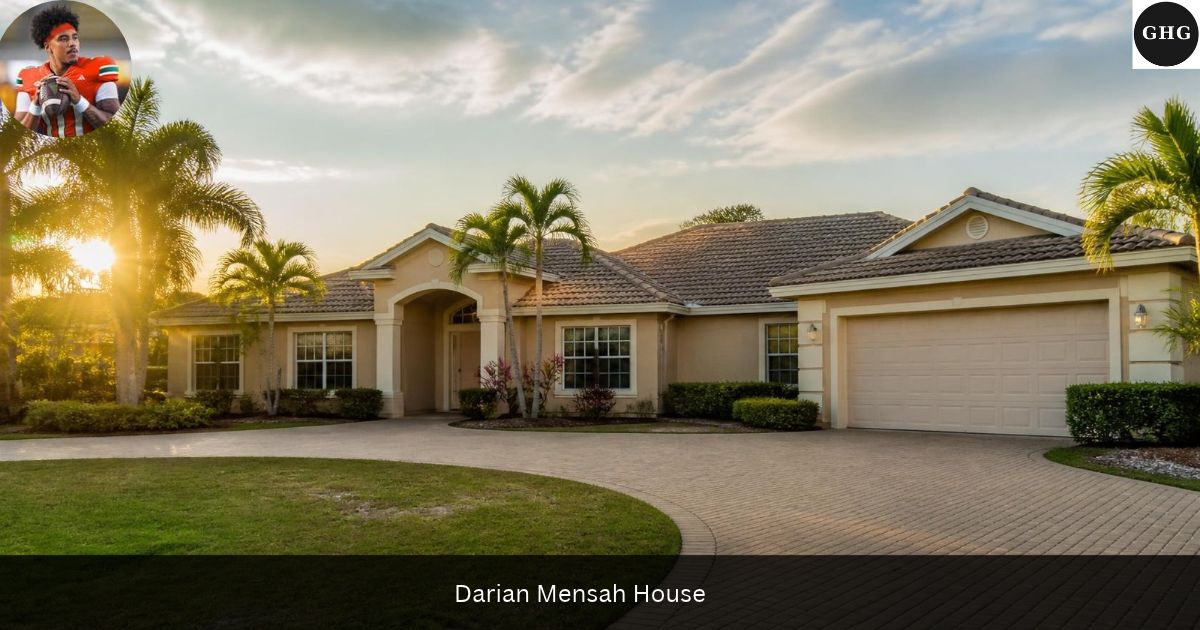 Darian Mensah house — modern South Florida family home illustrating the type of property in Miami's Kendall neighborhood where the Mensah family relocated